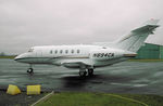 N894CA @ CAX - Hawker 800XP visitor at Carlisle in November 2003. - by Peter Nicholson