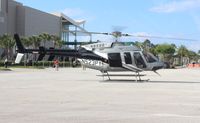 N523PY - Bell 407 at Heliexpo - by Florida Metal