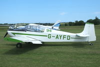 G-AYFD @ X3CX - Parked at Northrepps. - by Graham Reeve