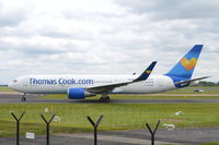 G-TCCA @ EGCC - Just landed at Manchester. - by Graham Reeve