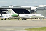 YR-TIK @ EGGW - 2006 Bombardier BD-700-1A11, c/n: 9229 at Luton - by Terry Fletcher
