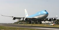 PH-BFK @ TNCM - KLM landing at TNCM - by SHEEP GANG