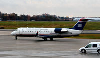 N257PS @ KCLT - Taxi CLT - by Ronald Barker