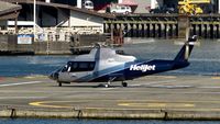 C-FZAA @ CBC7 - Helijet just arrived at Vancouver Harbour Heliport. - by M.L. Jacobs