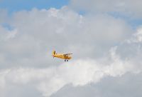 C-FDLM - In flight at Brandon Air Show, Commonwealth Air Training Plan Museum - by Jackie Dixon
