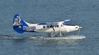 C-GHAG @ CYHC - Harbour Air #317 taxiing for takeoff from Coal Harbour. - by M.L. Jacobs