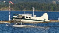 C-GFLT @ CAC8 - Tofino Air Beaver taxiing for departure in Nanaimo Harbour. - by M.L. Jacobs