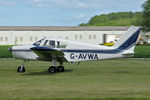 G-AVWA @ EGBR - Piper PA-28-140 Cherokee at The Real Aeroplane Club's Radial Engine Aircraft Fly-In, Breighton Airfield, June 7th 2015. - by Malcolm Clarke