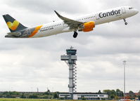 D-AIAH @ EDDP - Brand new Hotel of Condor´s new A321 is dashes by... - by Holger Zengler