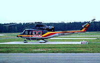 D-HHII @ EDDN - Bell 412HP [36046] (HDM-Flugservice GmbH) Nuremberg-Nurnberg~D 08/09/1993. From a slide. - by Ray Barber