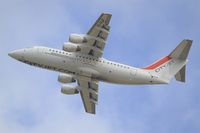 EI-RJF @ LFPG - British Aerospace Avro 146-RJ85A, Take off Rwy 27L, Roissy Charles De Gaulle Airport (LFPG-CDG) - by Yves-Q