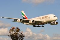 A6-EEF @ EGCC - Emirates A388 Arriving. - by FerryPNL