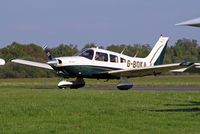 G-BOKA @ EGTF - Piper PA-28-201T Turbo Dakota [28-7921076] Fairoaks~G 03/05/2014 - by Ray Barber