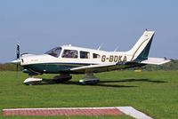 G-BOKA @ EGTF - Piper PA-28-201T Turbo Dakota [28-7921076] Fairoaks~G 03/05/2014 - by Ray Barber