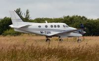 M-TSRI @ EGFH - Visiting King Air GTI operated by Timpson Ltd. - by Roger Winser
