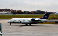 N412AW @ KCLT - Taxi CLT - by Ronald Barker