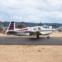 N6BP @ KAWO - 1961  Mooney M20B at the 2015 Arlington Fly-In. - by Eric Olsen