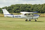 G-AZTS @ EGNF - 1972 Cessna F172L, c/n: 0866 at Netherthorpe - by Terry Fletcher