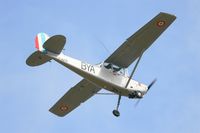 F-AZTA @ LFRN - Cessna O-1A Bird Dog, On display, Rennes-St Jacques airport (LFRN-RNS) Air show 2014 - by Yves-Q