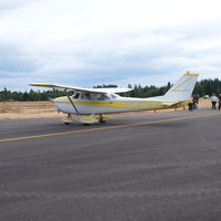 N8363U @ KAWO - 1964 Cessna 172F at the 2015 Arlington Fly-In. - by Eric Olsen