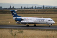 4O-AOP @ LOWW - Montenegro Airlines Fokker 100 @ VIE - by Stefan Mager