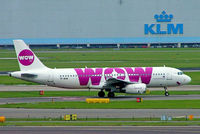 TF-WOW @ EHAM - Airbus A320-232 [2457] (WOW Air) Amsterdam-Schiphol~PH 06/08/2014 - by Ray Barber