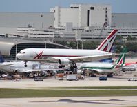 N742AX @ MIA - ABX 767-200 - by Florida Metal