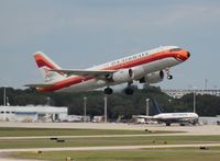 N742PS @ TPA - USAirways PSA A319 - by Florida Metal