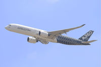 F-WWCF @ LFPB - Airbus A350-941, On display, Paris-Le Bourget (LFPB-LBG) Air show 2015 - by Yves-Q