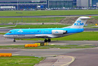 PH-KZU @ EHAM - Fokker F-70 [11543] ( KLM cityhopper) Amsterdam-Schiphol~PH 06/08/2014 - by Ray Barber