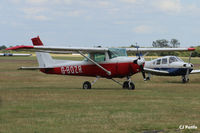 G-BOZR @ EGTC - Parked up at Cranfield, Bedfordshire. UK EGTC - by Clive Pattle