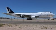 N787RR @ TUS - Rolls Royce Engines 747-200 - by Florida Metal