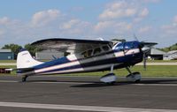 N9855A @ KOSH - Cessna 195A - by Mark Pasqualino