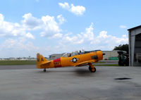 N451WA @ ISM - Taxiing to hangar @ the Kissimmee Air Museum - by Arthur Tanyel