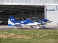 ZK-SWY @ NZAR - one of two outside hawkers today - by magnaman