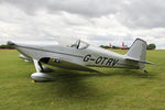 G-OTRV @ X5FB - Vans RV-6 at Fishburn Airfield, July 25th 2015. - by Malcolm Clarke