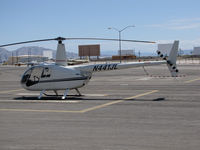 N441JL @ KVGT - Locally-based Robinson R44 @ North Las Vegas Airport, NV - by Steve Nation