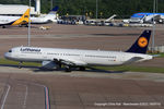 D-AIDX @ EGCC - Lufthansa - by Chris Hall