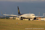 N329UP @ EGNX - UPS - by Chris Hall