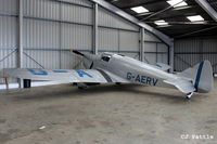 G-AERV @ EGBT - Hangared at Turweston airfield EGBT - by Clive Pattle