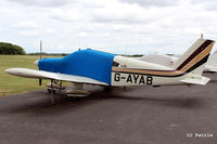 G-AYAB @ EGBT - Parked up at Turweston airfield EGBT - by Clive Pattle
