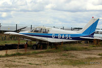 G-BASL @ EGBT - In the dump area at Turweston EGBT - by Clive Pattle