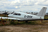 G-DISK @ EGBG - Relegated to the dump area at Turweston EGBG - by Clive Pattle