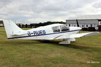 G-RUES @ EGBT - Parked up at Turweston Aerodrome EGBT - by Clive Pattle
