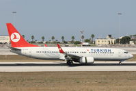 TC-JGZ @ LMML - B737-800 TC-JGZ Turkish Airlines - by Raymond Zammit