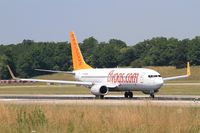 TC-CPB @ LFSB - Boeing 737-82R, Take off rwy 15, Bâle-Mulhouse-Fribourg airport (LFSB-BSL) - by Yves-Q
