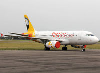 F-WTDQ @ LFMT - C/n 2281 - Ex. South African Airways as ZS-SFE... For FastJet Tanzania as 5H-FJE - by Shunn311