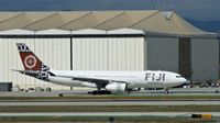DQ-FJU @ KLAX - Fiji Airways, is here taxiing to the gate at Los Angeles Int'l(KLAX) - by A. Gendorf