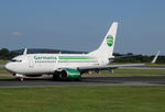 D-AGEN @ EGCC - Germania 4587 Arrives from ZTH - by Mike stanners
