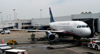 N758US @ KCLT - At the gate CLT - by Ronald Barker